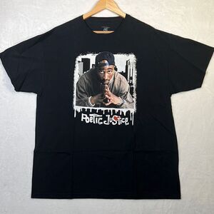 Tupac poetic justice T-shirt-Men Large‎